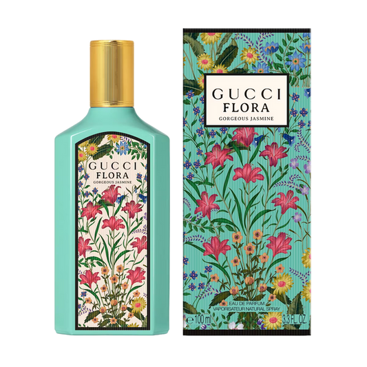 GUCCI FLORA GORGEOUS JASMINE, 100 ML, EAU DE PARFUM DONNA 100ML SCATOLATO
