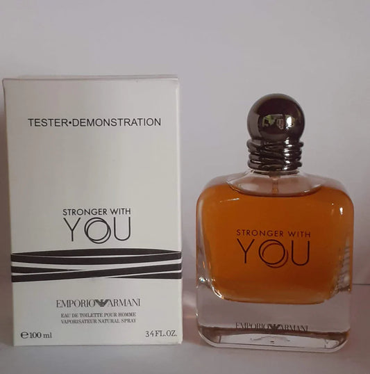 GIORGIO ARMANI STRONGER WITH YOU EAU DE TOILETTE 100ML (TESTER)